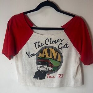 1983 Vintage Alabama Graphic Crop Top